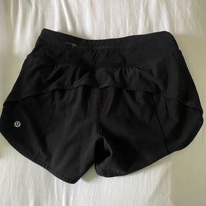 Black Lululemon Speed Up